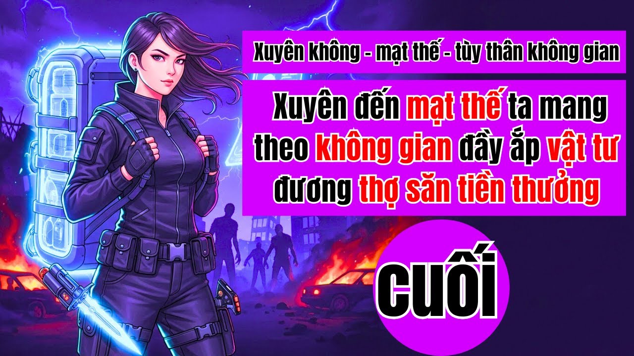 CUỐI | Xuyên đến mạt thế ta mang theo không gian đầy ắp vật tư đương thợ săn tiền thưởng