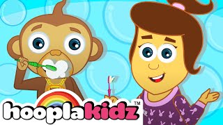 brush your teeth morning routine kids songs and more hooplakidz