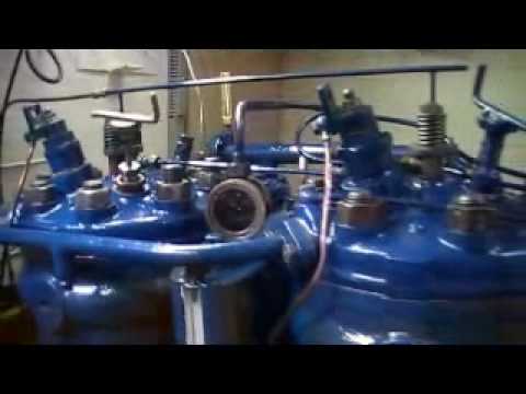 Old marine engine - YouTube