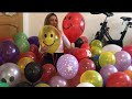 BLOWING UP 100 different themed balloons