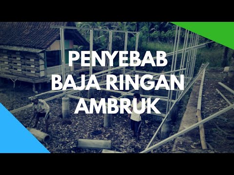 Penyebab Baja Ringan Ambruk  YouTube