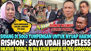 Download Lagu BU IDA SEBUT ROY \u0026 RISMON CS SEBAGAI ANJ1NG YG MENGGONGGONG - RISMON SUDAH HOPELESS, MENYERAAAAAAH‼️ MP3