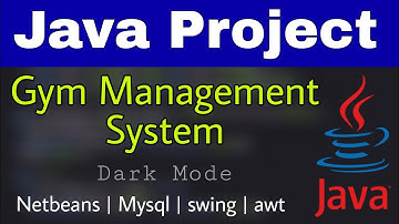 01 - Gym Management System in java - Overview | Java project | Netbeans Mysql Database step by step