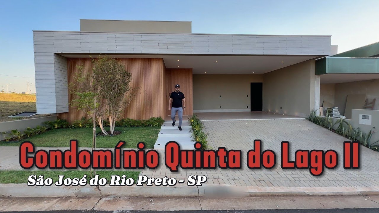 R$ 1.690.000,00 QUINTA DO LAGO II, SÃO JOSÉ DO RIO PRETO, SP. 3 SUÍTES, ESCRITÓRIO, PISCINA