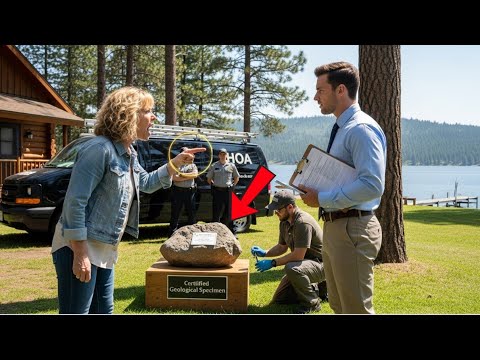 HOA Fined My Unapproved Rock So I Hired A Geologist To Certify It