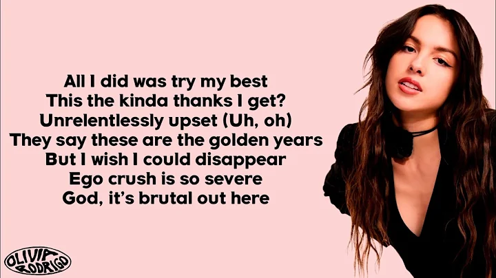 Olivia Rodrigo - brutal (Lyrics)