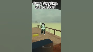 Pov: You Ran Out of Fuel in #Deadrails #Roblox #Shorts