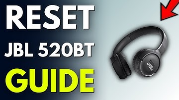 How to Reset JBL Tune 520BT?