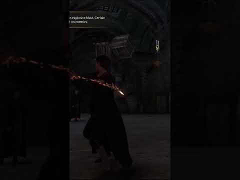 Casting Confringo Spell