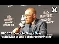 UFC 202: Conor McGregor Calls Nate Diaz “One Tough Motherf*cker” After Rematch Win (FULL)