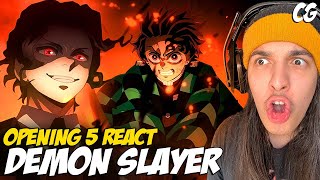 DEMON SLAYER 4ª TEMPORADA | ABERTURA/OPENING 5 - React