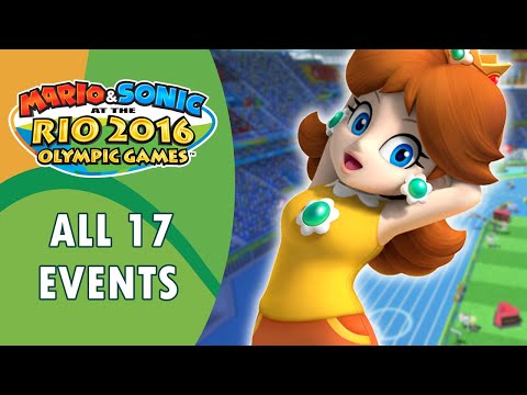 Mario Sonic At The Rio 2016 Olympic Games Daisy All Events 