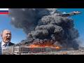 2 minutes ago! F-16 fighter jets bombarded North Korean weapons depots in the Russian region.