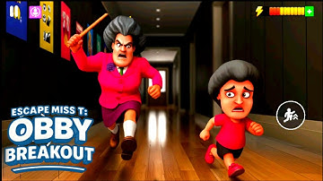 ESCAPE MISS T Obby Breakout - Gameplay 