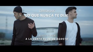 Critika & Saik: Reserva ya su disco de debut!