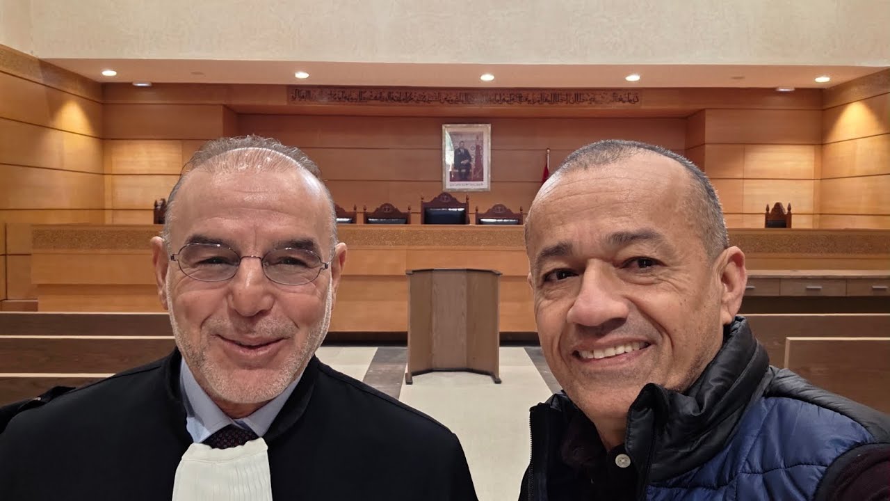 جلسة محاكمة رضا طوجني بالرباط وارتباك كبير لهشام العلوي داخل المحكمة