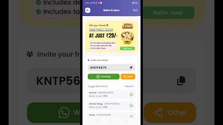 New free food app Magicpin Refer code KNTP5675 #shorts #viral #refer #magicpin #food #free #app