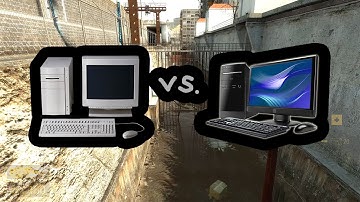 How my PC ran Half-Life 2 (Orange Box) in 2008 vs. 2023 --- 15 year difference