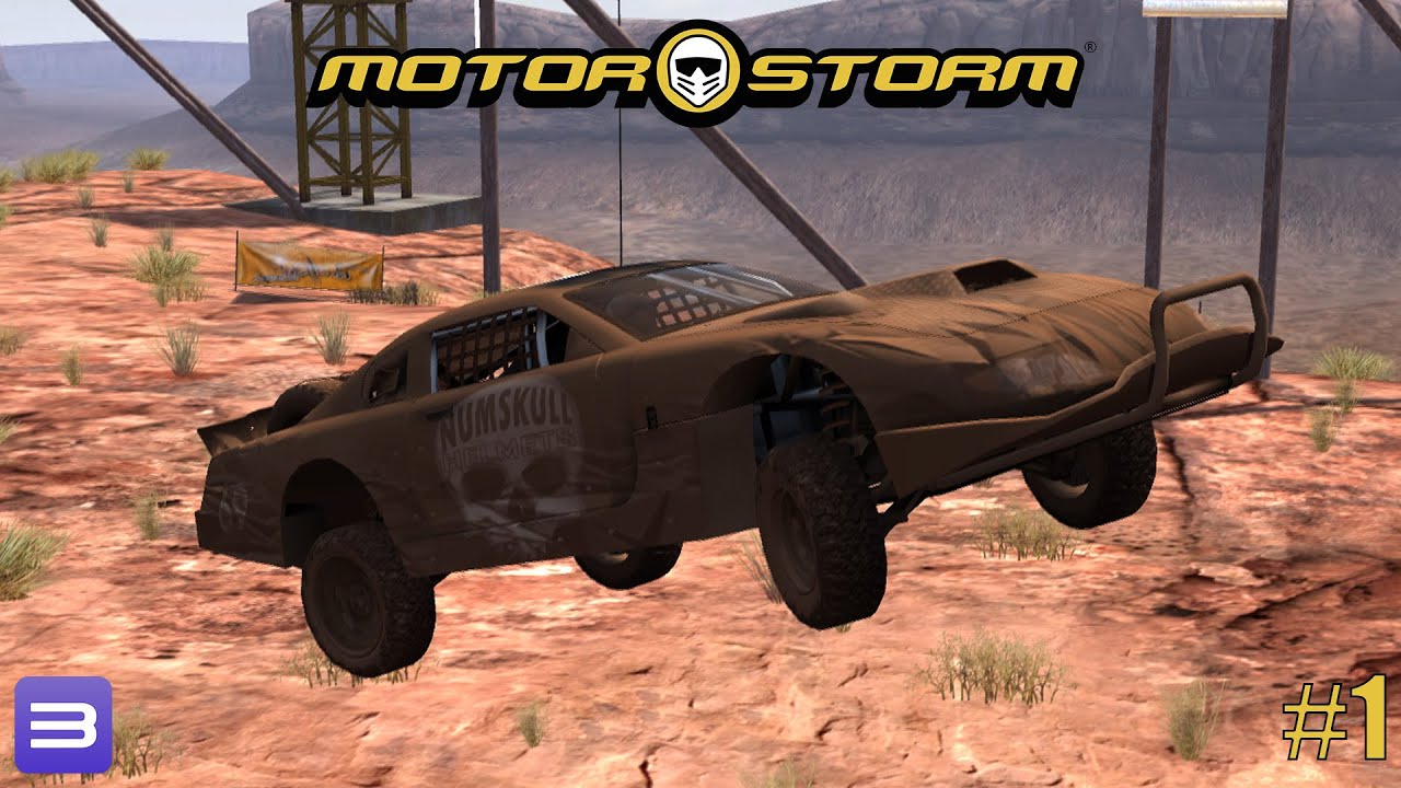 MOTORSTORM Gameplay Playthrough Parte 1 [2K 60FPS RPCS3]