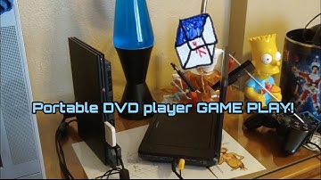 Game play on a portable DVD player toturial.