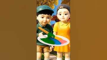 Squid Game AI Edible Candy Challenge ASMR #squidgame #ai #asmr