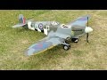 Rc maiden  test flight  hangar 9 16 scale spitfire mk 1xc 30cc  deano at cmac  1  2015