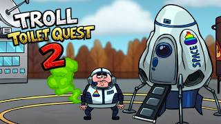 This Game Made Me DUMBER | Troll Toilet Quest 2