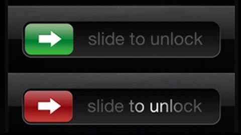 ColoredKnob: Change Slide To Unlock Knob Color on iPhone iPod Touch & iPad