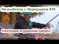 Поплавок. Осень. Дальний заброс. На рыбалку с Нормундом #75