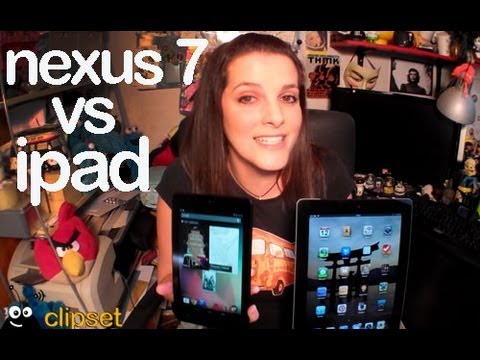 Vídeo: Diferencia Entre Google Nexus 7 Tablet Y IPad 3 (nuevo IPad De Apple)