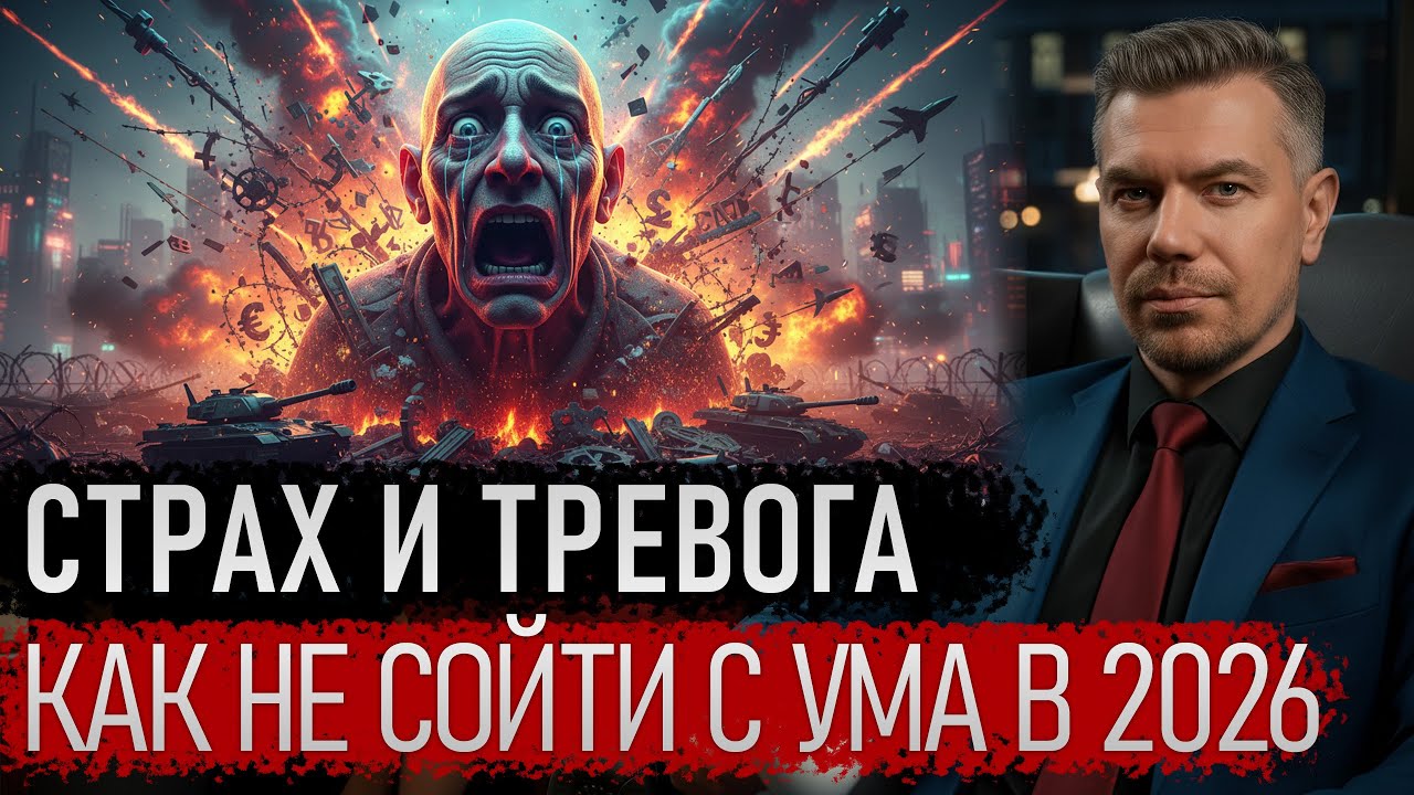 СТРАХ И ТРЕВОГА - КАК НЕ СОЙТИ С УМА В 2026