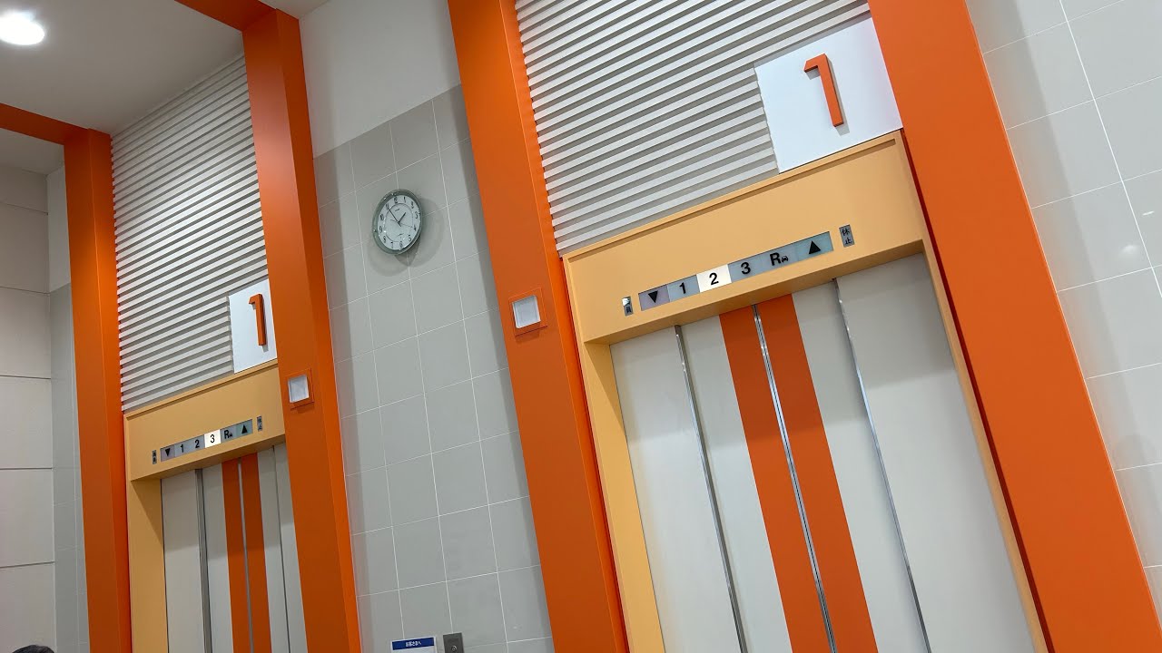 【立体駐車場増設】イオンモール各務原インターのエレベーター/AEON MALL Kakamigahara IC Elevator〜2024〜