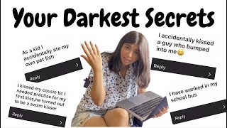 REACTING TO MY SUBSCRIBERS' DEEPEST AND DARKEST SECRETS