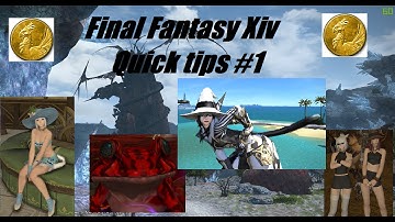 Quick tips #1 Final Fantasy XIV ARR (Making Gil)