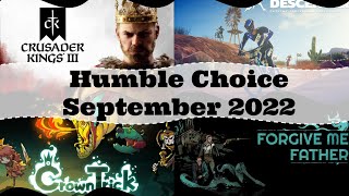 Humble Choice September 2022 Review