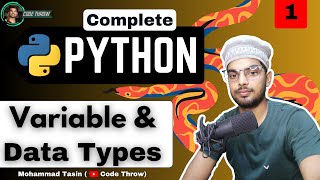 Variable & Data Types ❤️ | Complete Python Course 🔥 | Lecture 1