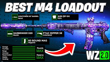 NEW META M4 is *BROKEN* in WARZONE 2 | Best M4 CLASS SETUP + TUNING (MW2 Warzone 2)