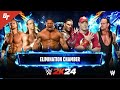 WWE 2K24 Elimination Chamber - John Cena vs Batista vs Undertaker vs Shawn Michaels vs Triple H