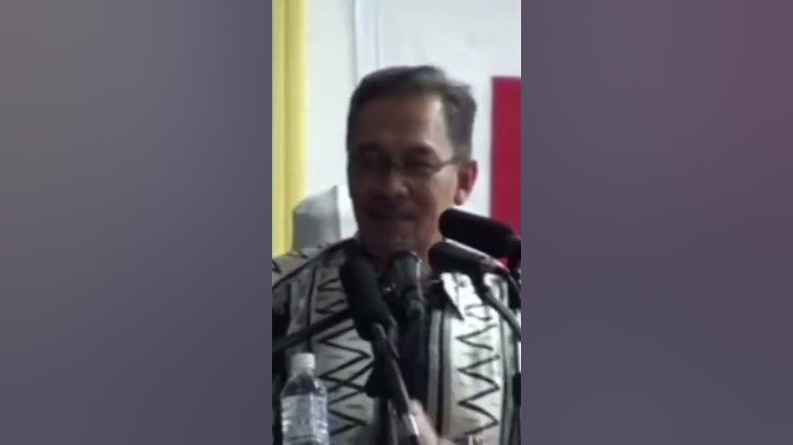 Saya waktu jadi menteri kewangan bila tengok kg miskin saya rasa malu #anwaribrahim #pmx #sanusi