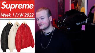 Drop List | Everything Dropping In Week 1 Of Supreme's F/W 2022 Collection!