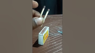 Matchstick with box experiment🔥🤯#shorts #shortvideo