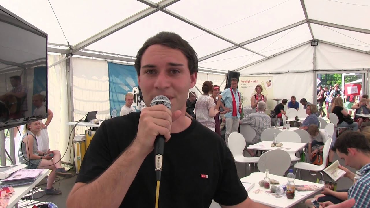 Das Zentrum Jugend auf dem Kirchentag in Stuttgart