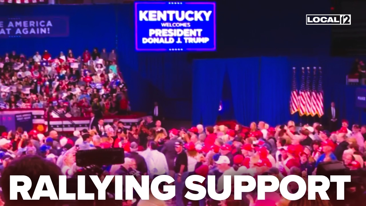 Trump touts his power in Northern Kentucky rally to energize voters ahead of midterms