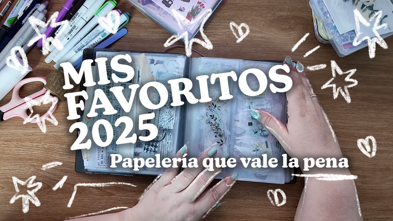 Mis favoritos papeleros para journaling y planners