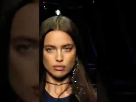 Irina Shayk X Adriana Lima same runway walk #shortvideo #runway  #irinashayk #adrianalima