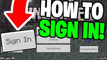 How To Sign In Minecraft Bedrock Edition 2025! - All Platforms