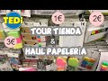 HAUL PAPELERÍA BONITA + TOUR TIENDA TEDI!