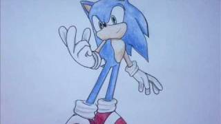 how to draw Sonic The Hedgehog(enjoy!, 2011-02-16T18:09:01.000Z)