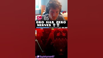 Who even reacts like that💀💀💀 #geometrydash  #gd