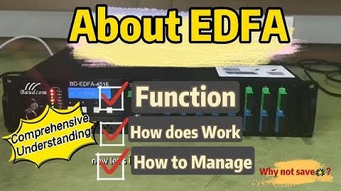 16-Channel WDM EDFA Amplifier: Hands-On Test, Internal View & Remote Management